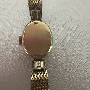14K Gold Women's Bracelet Watch